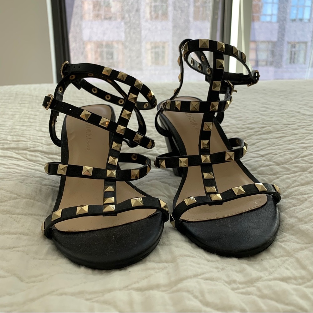 Lulu’s Studded Block Heel
